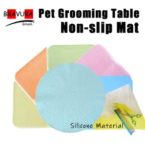 Zerodis Pet Grooming Table Mat, Non-Slip Rubber Mat for Pet Bathing  Grooming Training Table(Pink)