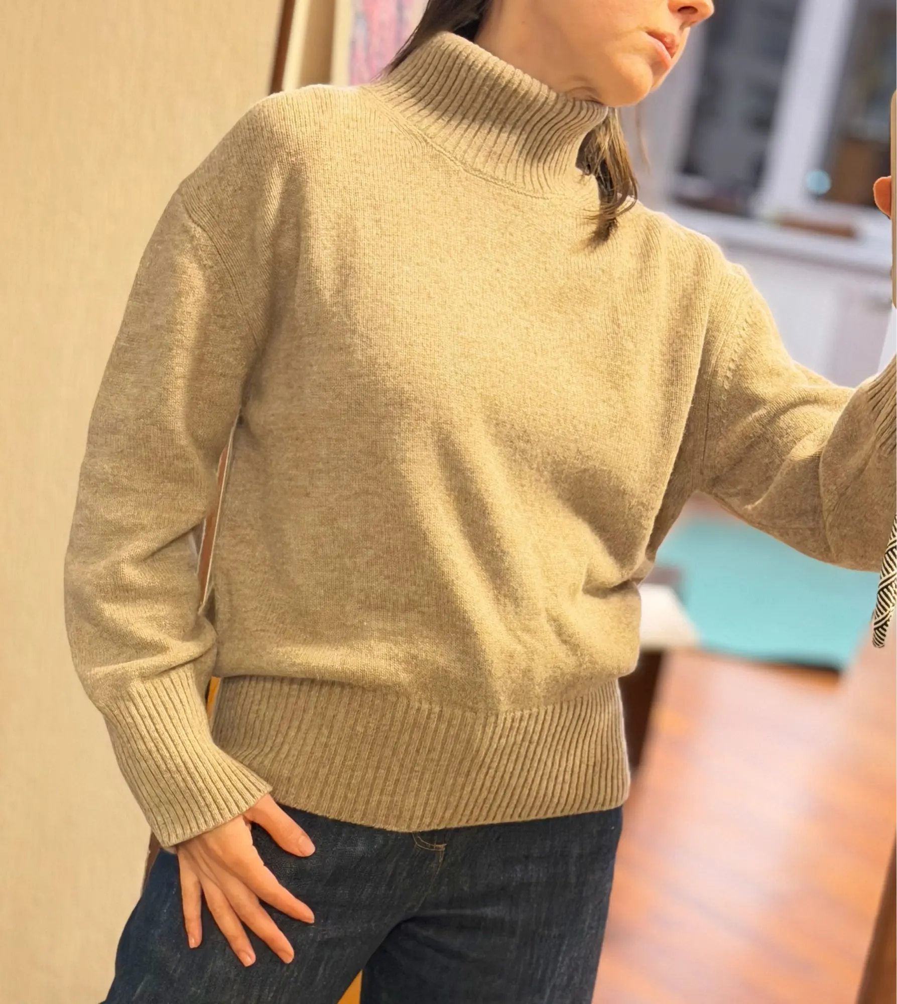 Kansas City Chiefs x Harry Potter Ugly Christmas Sweater – Red & Gold "Wizarding Football" Knit photo review