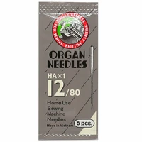 ORGAN HAX1 Household Sewing Machine Needles for SINGER & BROTHER, Sizes 9/65 to 21/130 - Image 4