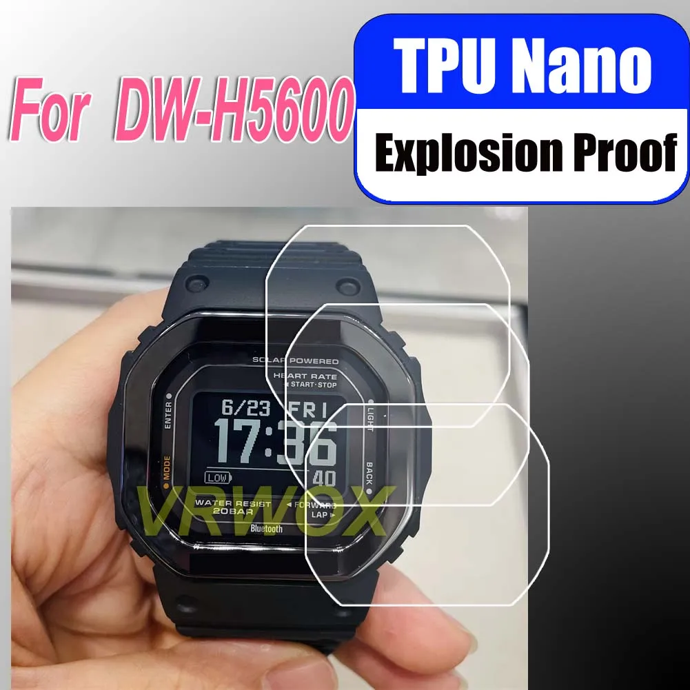 Protezione Per Dw H 5600 Dw-H5600Mb-1/2 Dw-H5600Ex-1Jr Hd Clear Tpu Nano Proteggi Schermo Antideflagrante