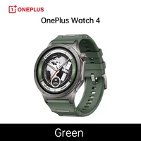 Montre connectée OnePlus Watch 4 originale avec boîtier en titane, écran AMOLED saphir LTPO de 1,5'', GPS double bande, batterie de 646 mAh, autonomie de 5 jours, Wear OS 6.0 6