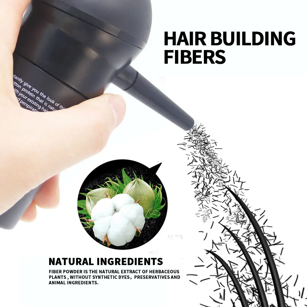 Men's natural hair-dense fibers 5