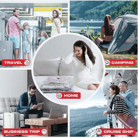 Travel Compression Vacuum Bags 6