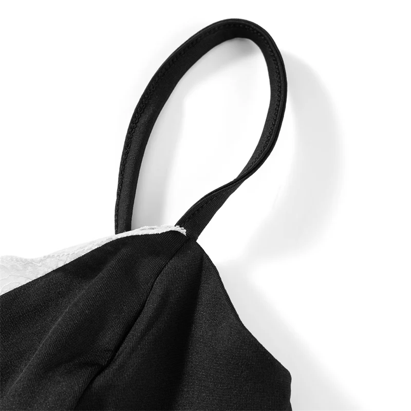 y2k Lace Trim Crop Top Women Summer Sexy V Neck Spaghetti Strap Sleeveless Tanks with Bow 2000s Clothing Streetwear