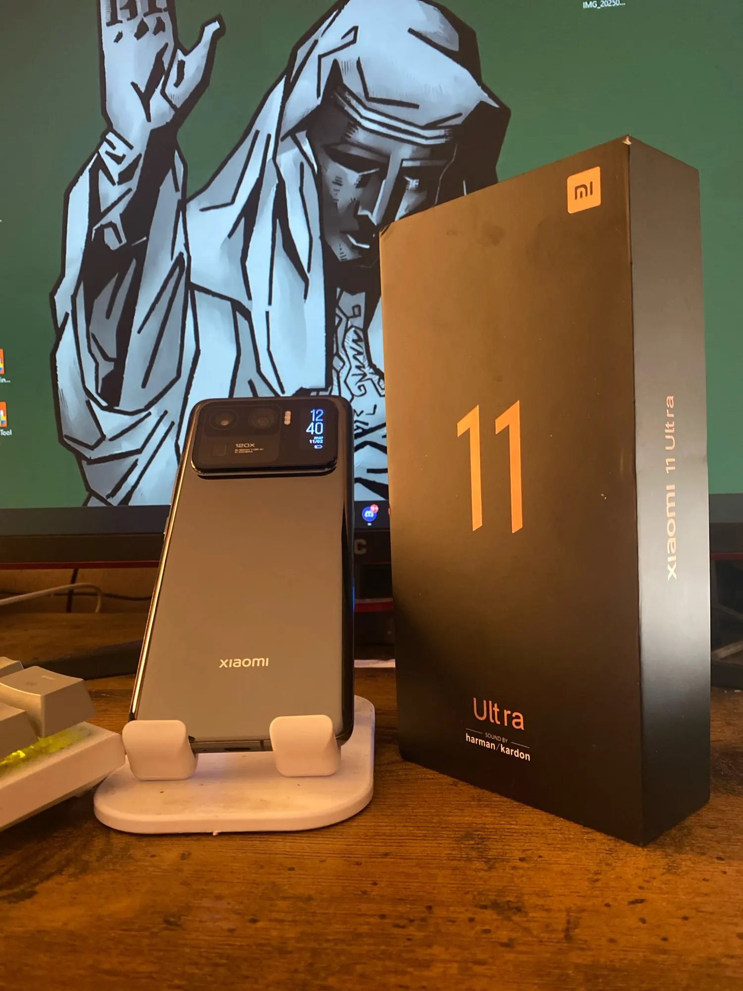 Xiaomi 11 Ultra グローバルRom Xiaomi Mi 11 Ultra 5G Smartphone Android 11 Octa Core Global ROM
