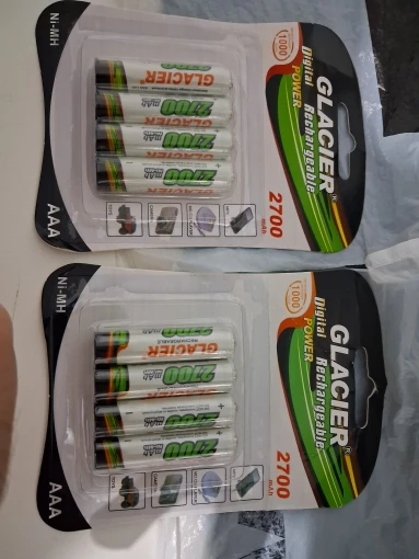 4 Pilhas Recarregável AAA 2700 No Blister Ideal Para Varios Aparelho recarregavel photo review