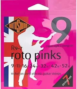 Premium Rotosound Electric Guitar Strings – Versatile Options for 6, 7 & 8-String Guitars