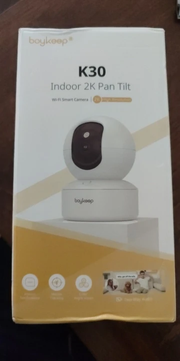 Boykeep 2K Pet Dog Camera with Phone App, 5G/2.4GHz WiFi Indoor Security Baby Camera, 360° Pan & Tilt, 2-Way Audio, Night Vision photo review