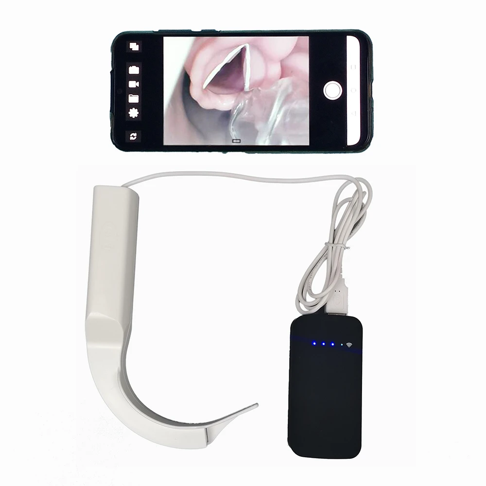 Anesthesia Video Laryngoscope Wifi Wireless Video Laryngoscope