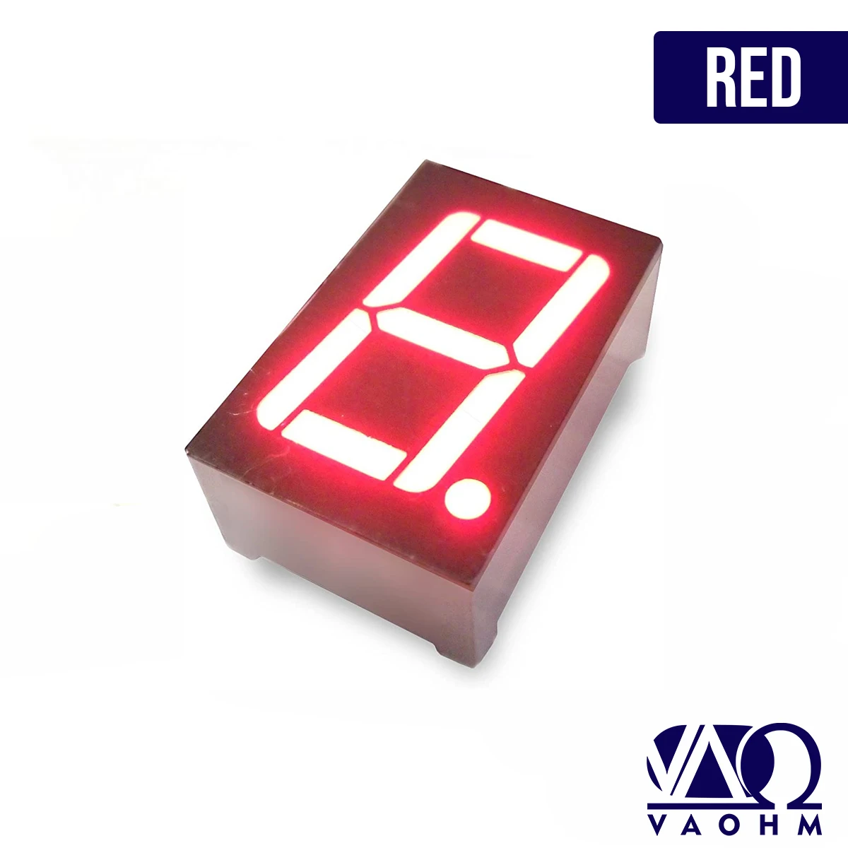 10PCS 2181BH 2181BB 2181BG 2181BW 0.28 Inch Common Anode One Digit Seven Segment Led Display Tube 10Pin Red Blue Green White