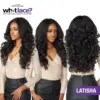 Sensationnel Cloud 9 What Lace HD Lace Front Wig 13X6 Latisha – Long Natural Textued Curly Style, Heat Safe Synthetic Fibers 6