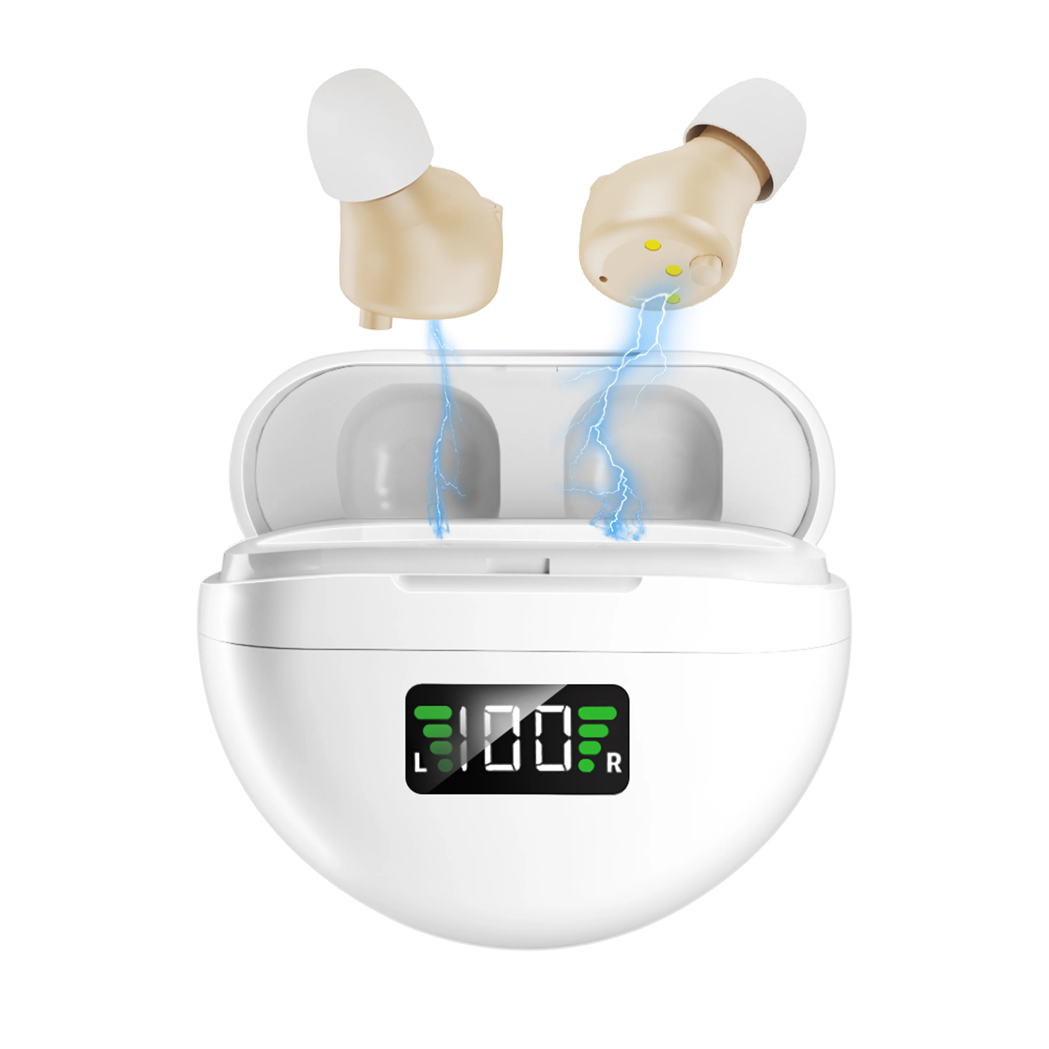 Rechargeable Digital Hearing Aid for Seniors Adults