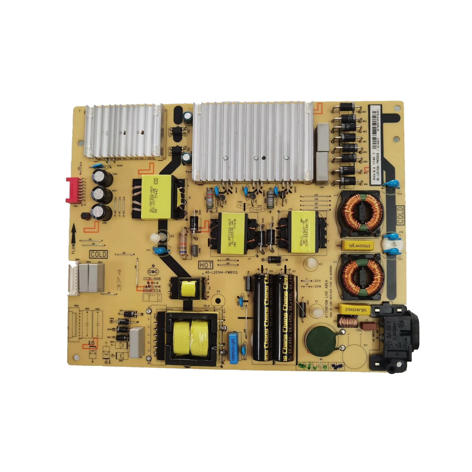 For Tcl 65f6 40l141w4pwc1cg 08l171hd2pw200aa Tv Power Supply Board