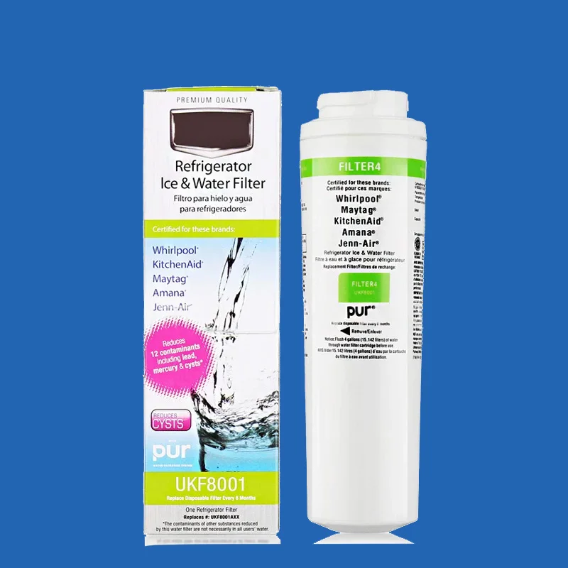 UKF8001 Replacement for EveryDrop Filter 4 Whirlpool EDR4RXD1 4396395