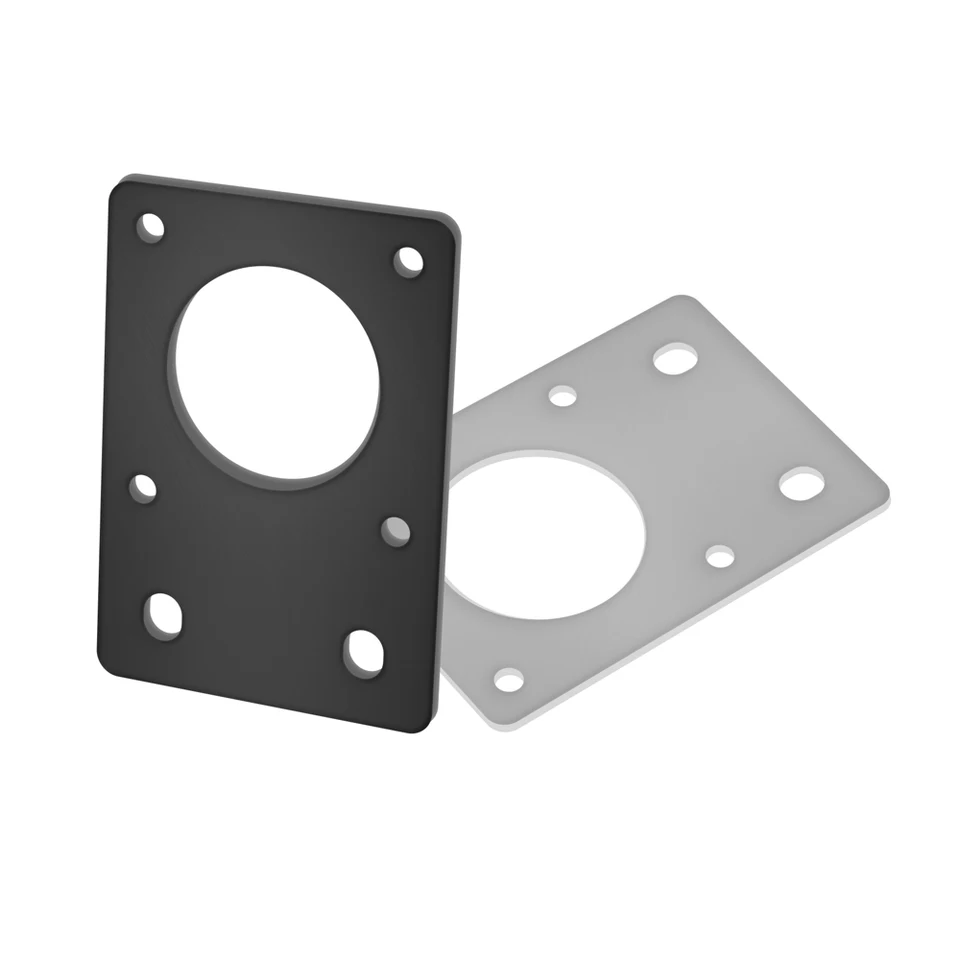 Staffa Di Montaggio Del Motore Passo-passo Nema 17 In Acciaio - Foto 3