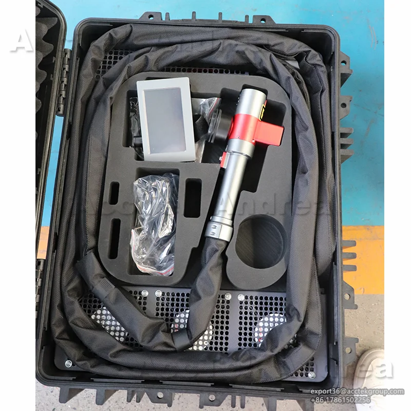 Pulsed Laser Cleaner for Rust Oxide Surface Removal Paint Stripping Mini Pulse Laser Cleaning Machine For Wood Oil Metal Paint