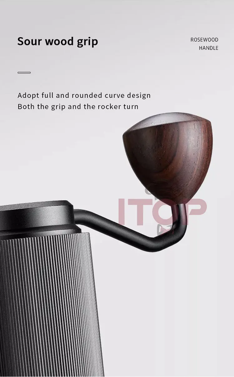 Acb9f28f2906e443daa10ea8e6dd2299bC ITOP SD1 Hybrid Energy Coffee Grinder Electric Rechargeable Portable Motor& Manual Coffee Grinder Stainless Steel Burrs