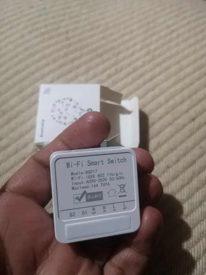 16A WiFi Двупосочен Интелигентен Превключвател Безжично Управление за Осветление Съвместим с Alexa и Google Home photo review