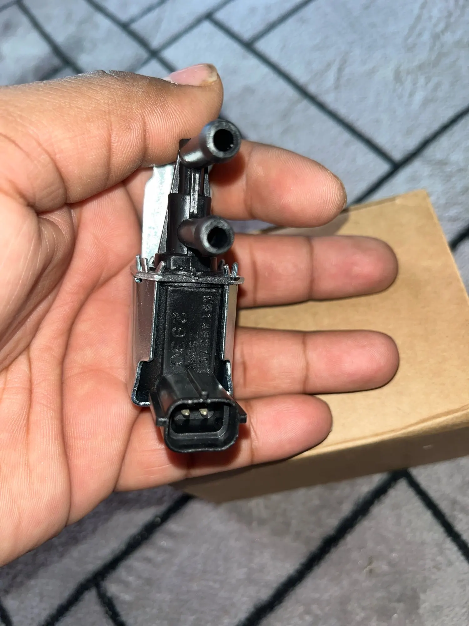 New OEM # Z504-18-741A Vapor Canister Purge Solenoid Valve for