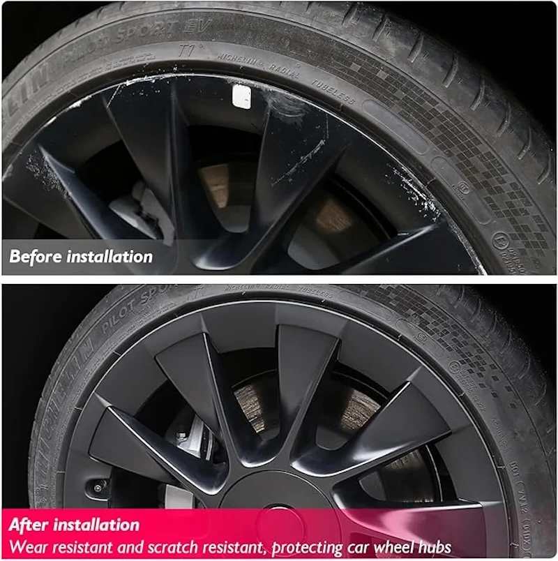 Tesla Model Y Wheel Covers 20 Inch Rim Protector 4 Pcs