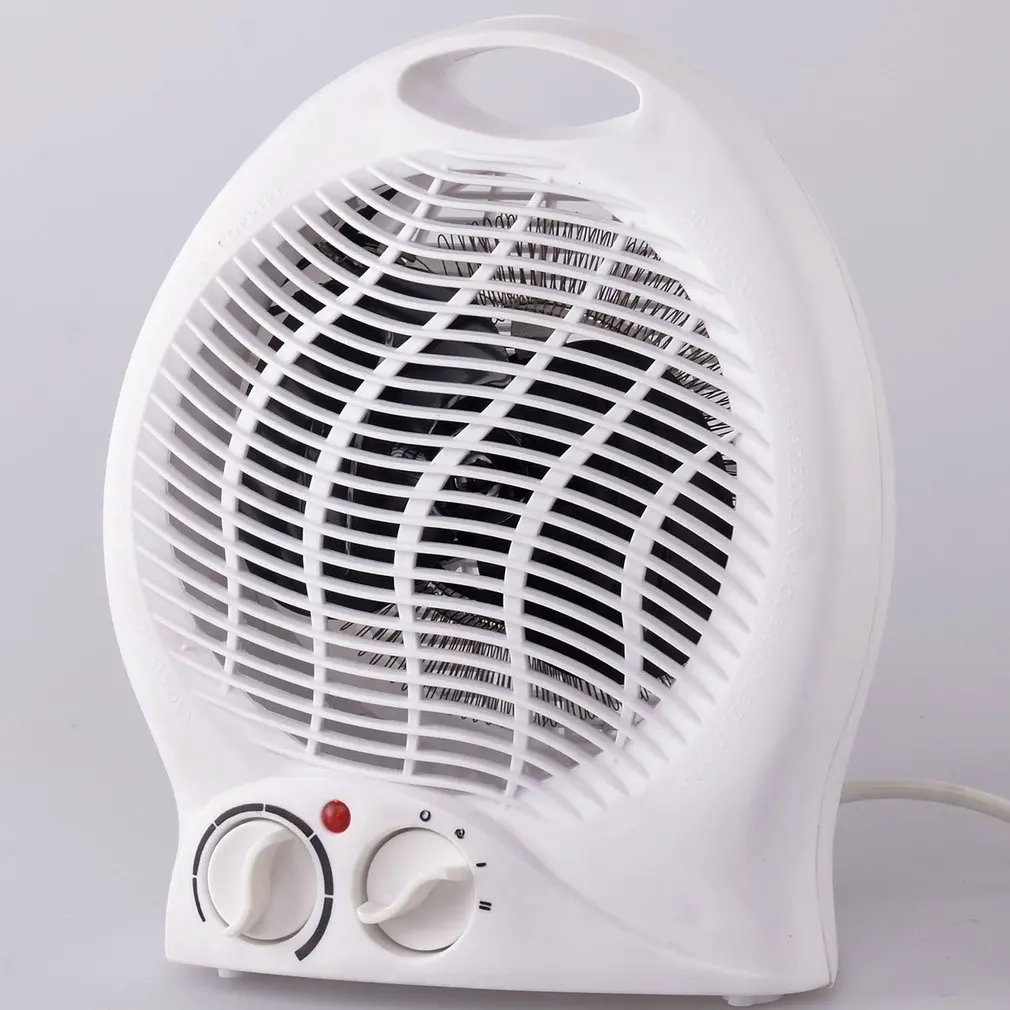 Portable Electric Space Heater 1000W/2000W Adjustable Thermostat Fan Heater  For Home Office Bedroom Floor Table Desktop Heater