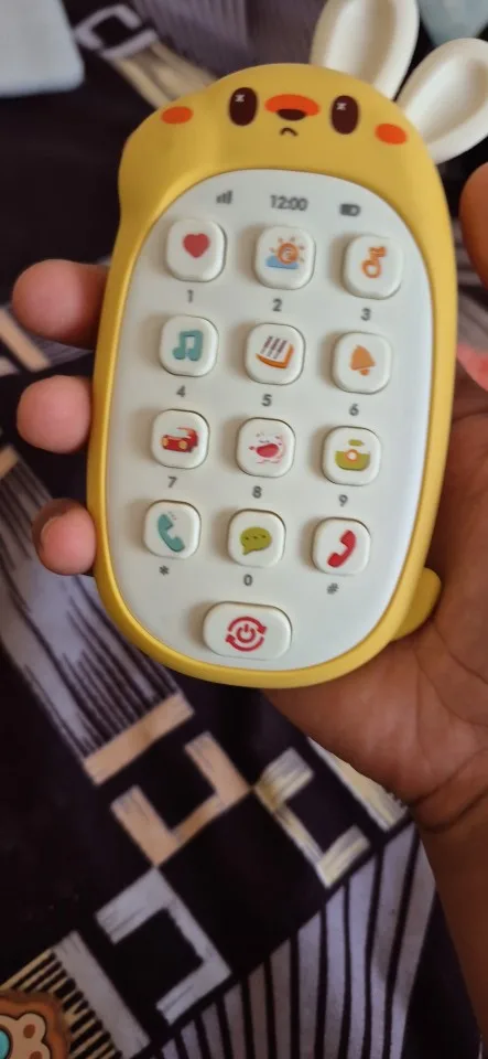 Children's Mobile Phone Toy with Music - Supports Early Learning photo review