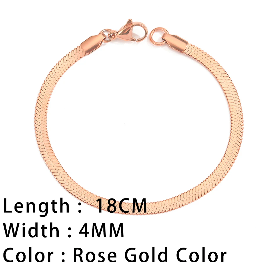 Snake Chain-4MM-18CM