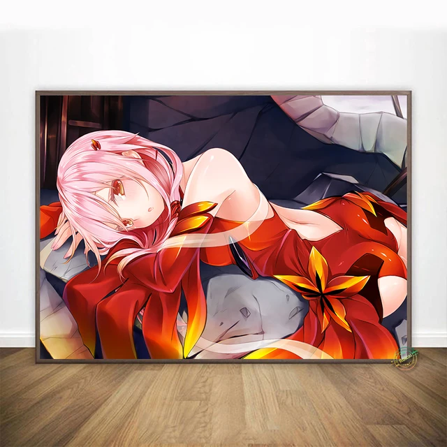 Guilty Crown Famous Japanese Anime Poster Manga Illustration Art Print Wall  Picture Decor Canvas Painting - AliExpress