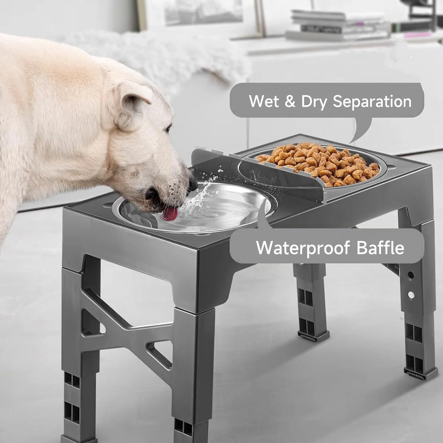 adjustable elevated dog bowls overview