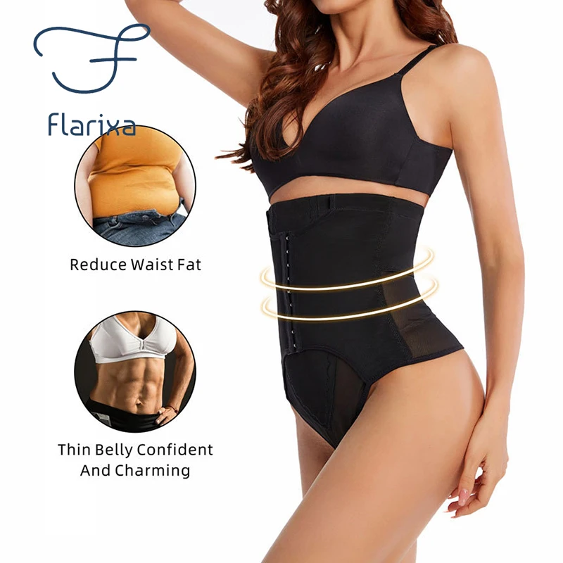 Fashion Flarixa Waist Trainer Body Shaper Plus Size Women's S Seamless High  Waist Flat Belly Slimming Underwear Breathable Corset @ Best Price Online