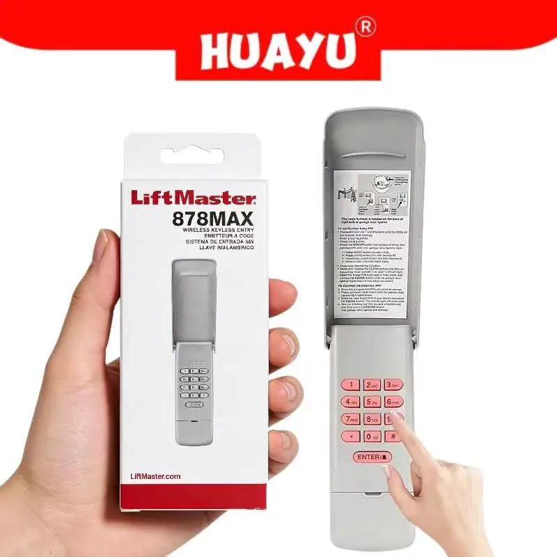 업그레이드된 L.LiftMaster 878MAX 키리스 출입 시스템 878MAX 8..