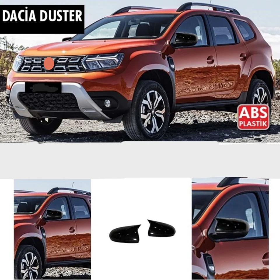 Per Dacia Duster 2 2018-2023 copertura per specchietto stile pipistrello  accessori per auto copertura per specchietto retrovisore 2 pezzi scudi di  copertura - AliExpress