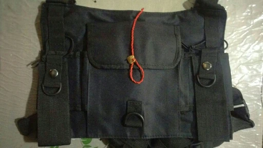 Chest Bag Functional Tactical Streetwear Bag photo review