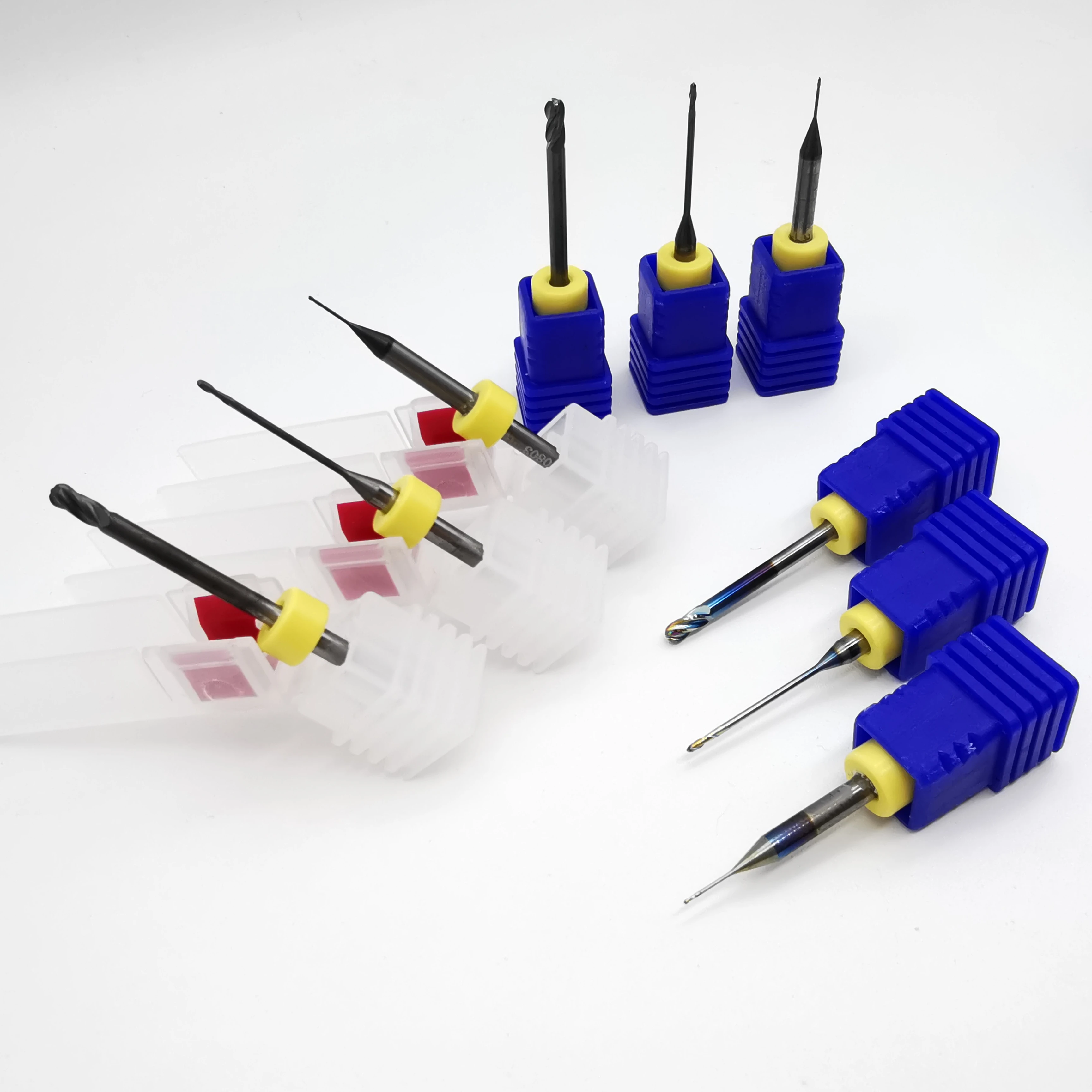 Dental Cad Cam Milling Zirconia Wax PMMA Burs Tungsten Carbide Made ...