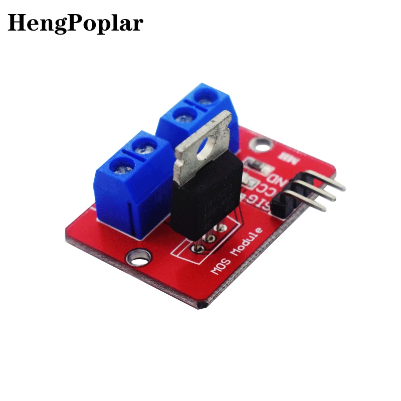 5Pcs 0-24V Pulsante Mosfet Superiore Irf520 Modulo Driver Mos Per Arduino Mcu Arm Raspberry Pi