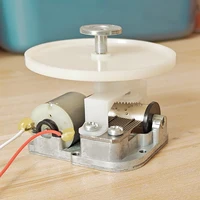 Electronic Music Box Mechanism With Rotating Shaft And Plate In Contrary Direction 1.5V 1