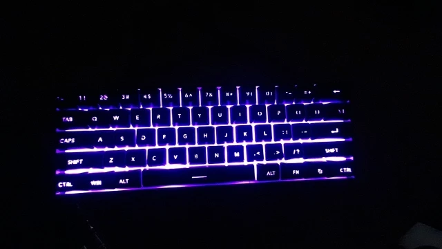 MageGee Mini 60% Gaming Keyboard, RGB Backlit 61 Key Ultra-Compact Keyboard, TS91 Ergonomic Waterproof Mechanical Feeling Office photo review