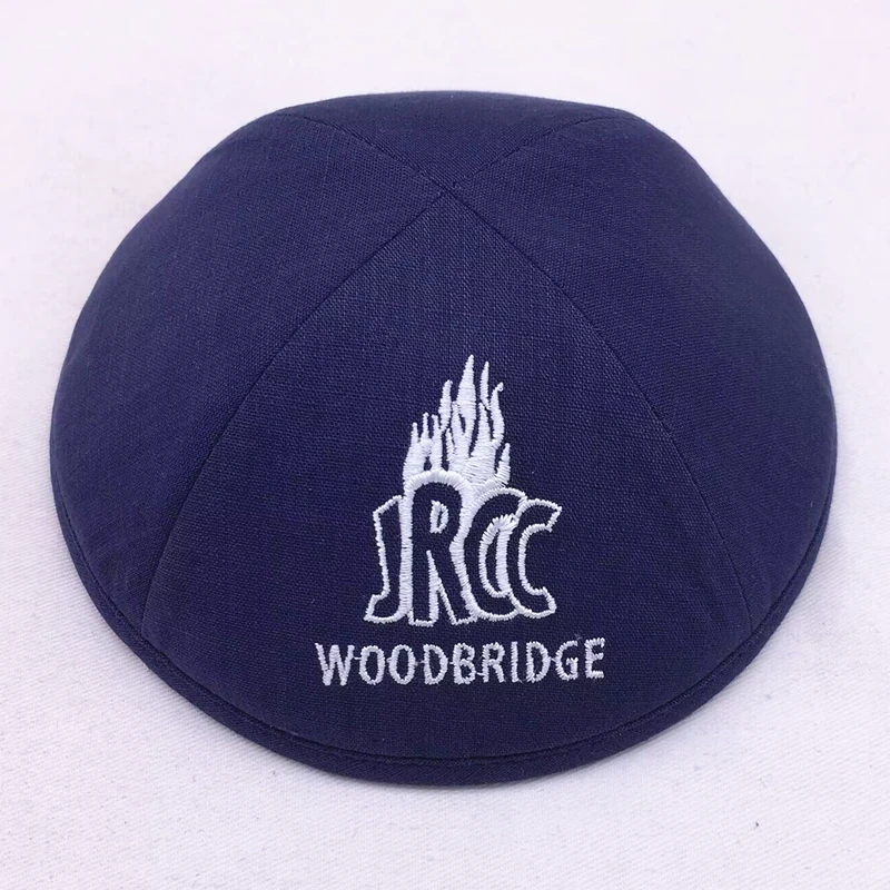 JewishHatsCapsSkulliesBeaniesKippotYarmulkeKippahDomeKipaCanBeCustomizedPersonalizdEmbroideryImprintForWeddingAndEvents