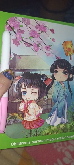 Magical Water Painting Book 🎨 (Set of 4) photo review