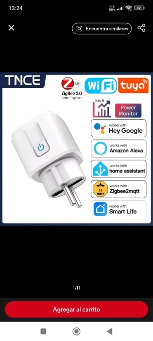 TNCE TUYA Smart Plug WiFi or Zigbee3.0 Socket EU 16A/20A Power Monitor Timing Function Voice Control Work With Alexa Google Home photo review