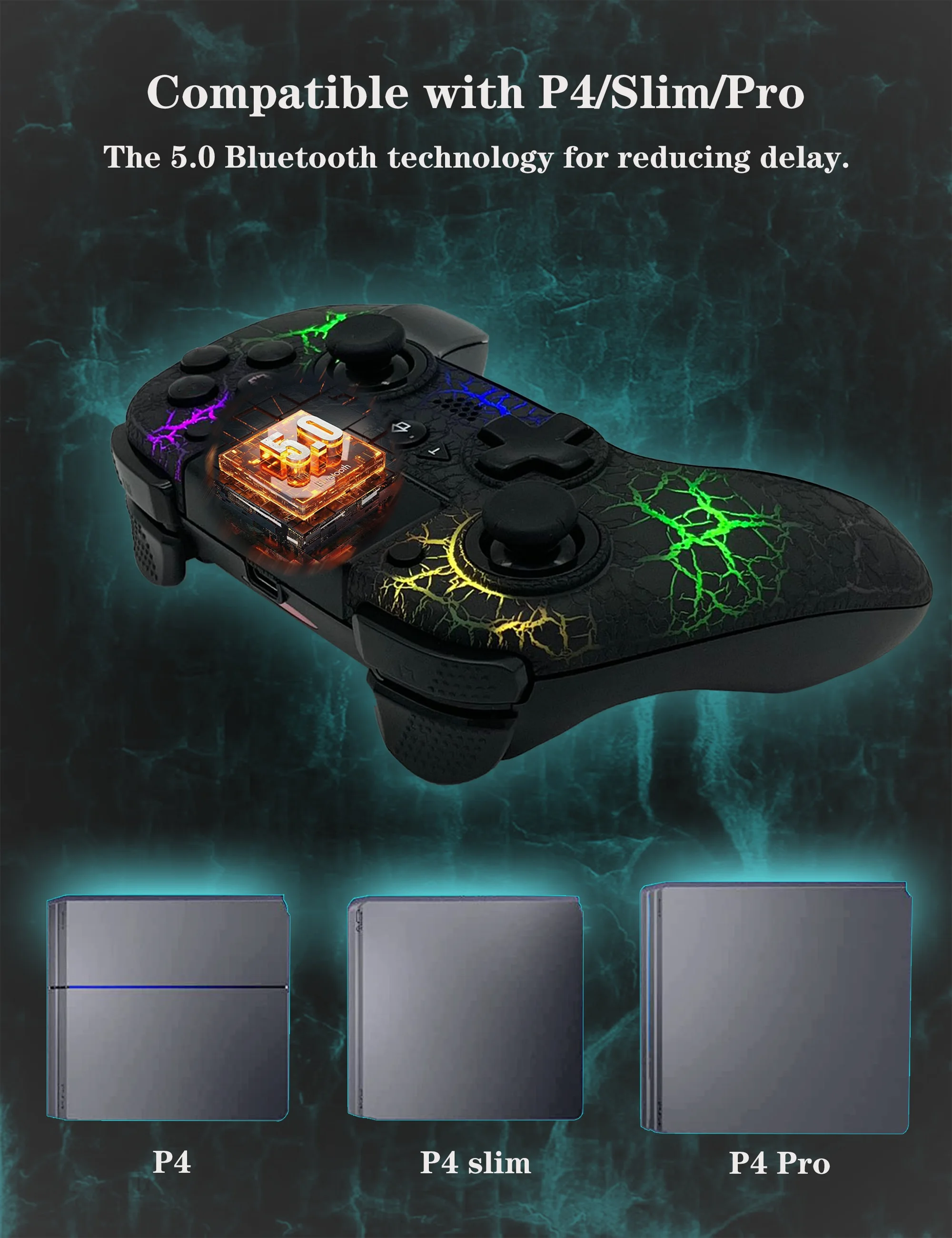 PS4  TJPD  Ʈѷ, Ư       е,   LED  8 