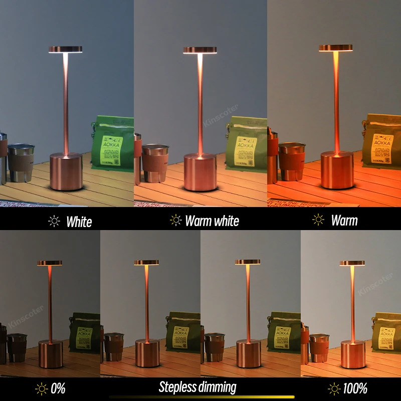 Creative Rechargeable Leather Table Lamp Bedroom Bedside Light Dimmable Bar  night light outdoor camping Mobile LED Light Glass - AliExpress