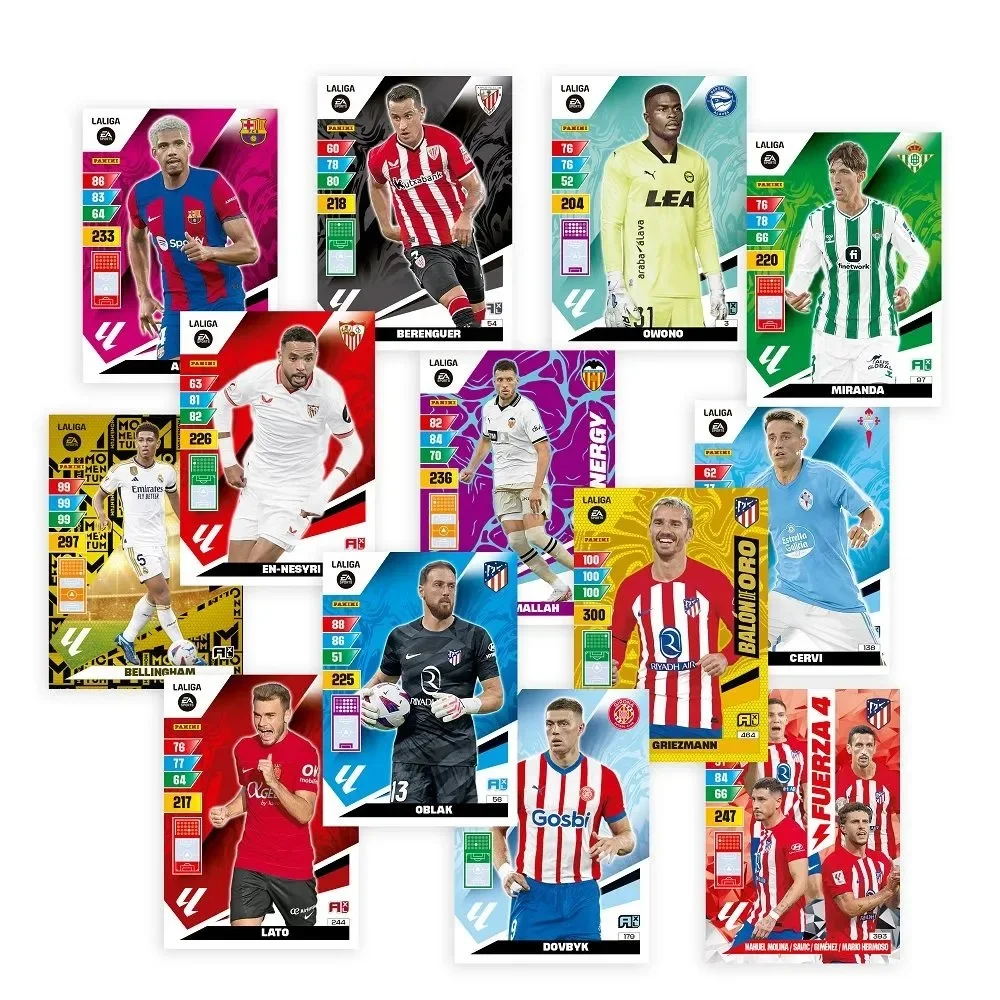 Panini Caja - Cartas Adrenalyn o Cromos para La Liga Este 2023-2024 -  Colección Oficial de Cromos (Caja de 50 Sobres) - ELEGIR EL PRODUCTO  DESEADO CON LA VARIANTE COLOR - NO