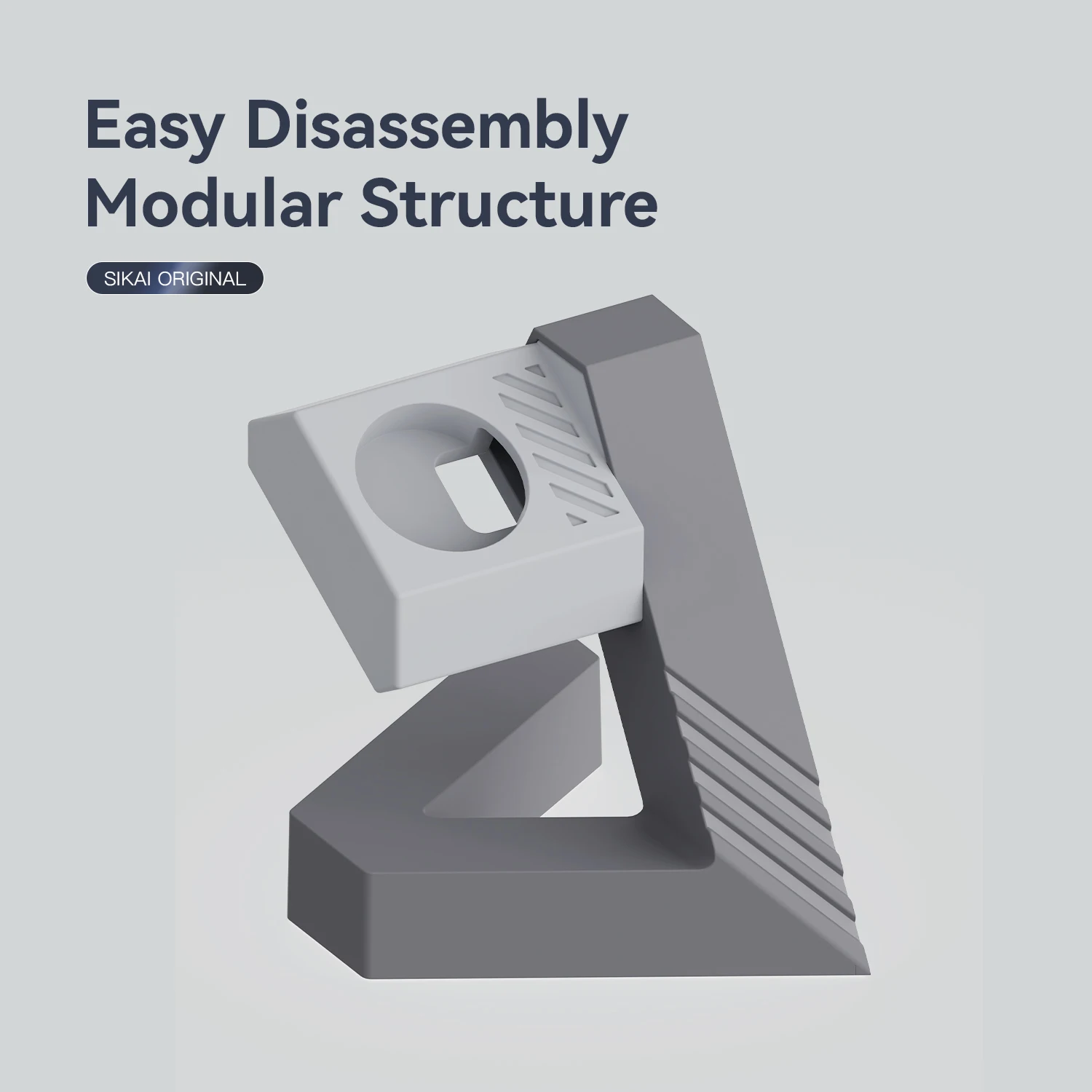 Geometric Charging Stand for Smart Watch Charger Dock Base