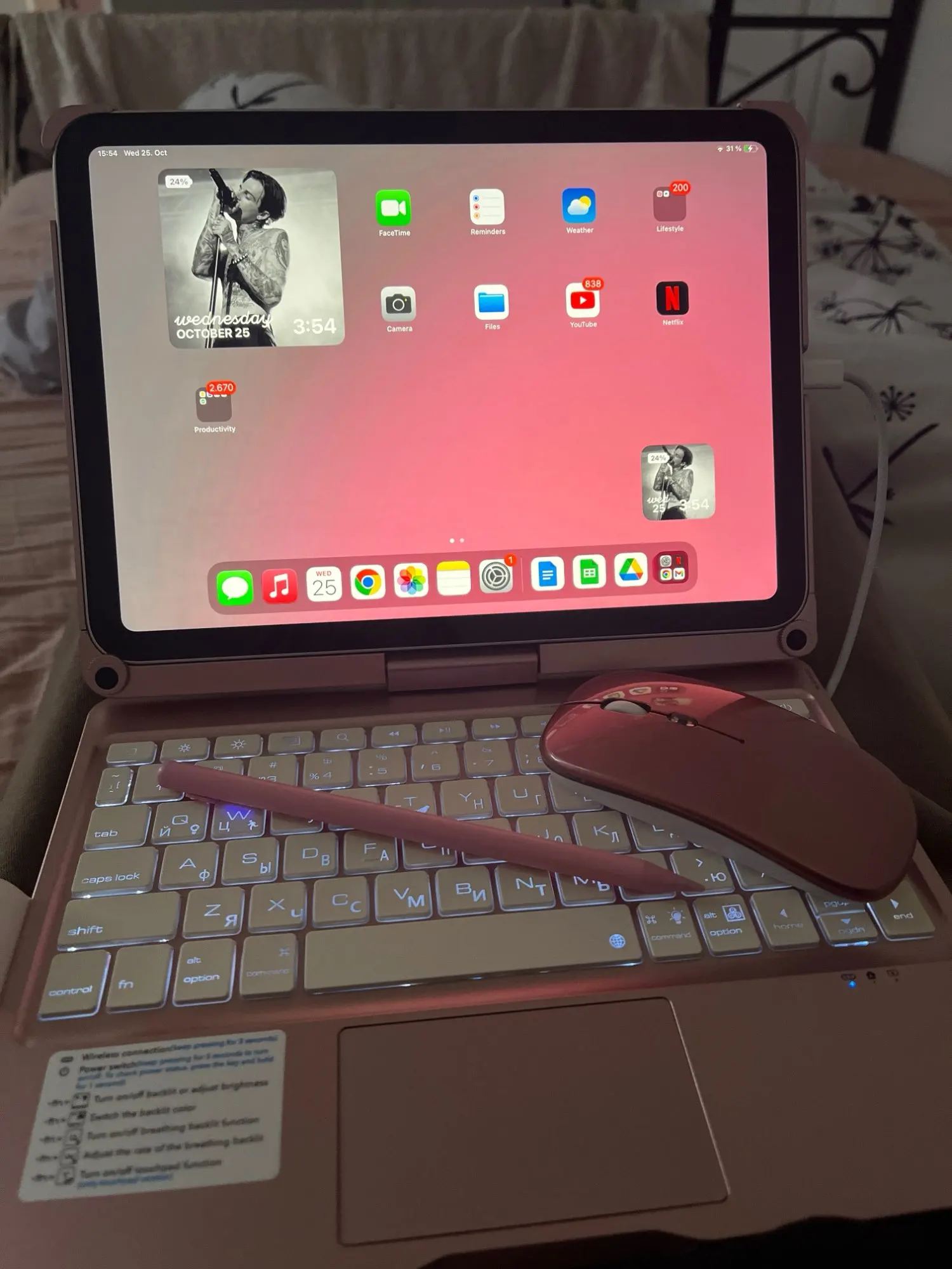 iPad Keyboard Case Magic Touchpad for iPad Mini 6 10.2 7th 8th 9th 10.5 Air 3 4 5 10th 10.9 Pro 11 12.9 2018-2022 photo review