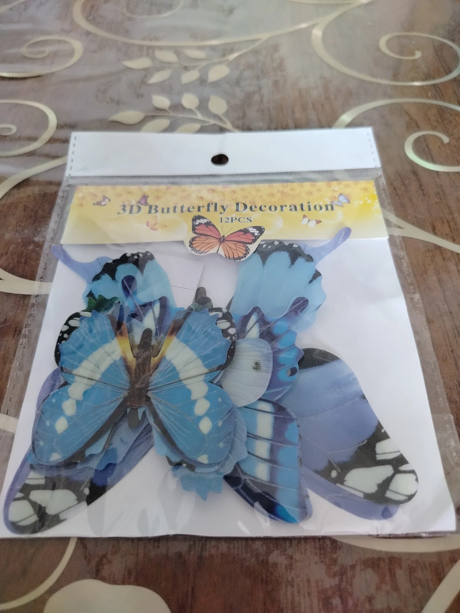 Luminous 3D Butterfly Wall Sticker photo review