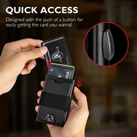 IWANTIT Slim Pop-Up Wallet – Minimalist RFID Blocking Card Holder - Image 6