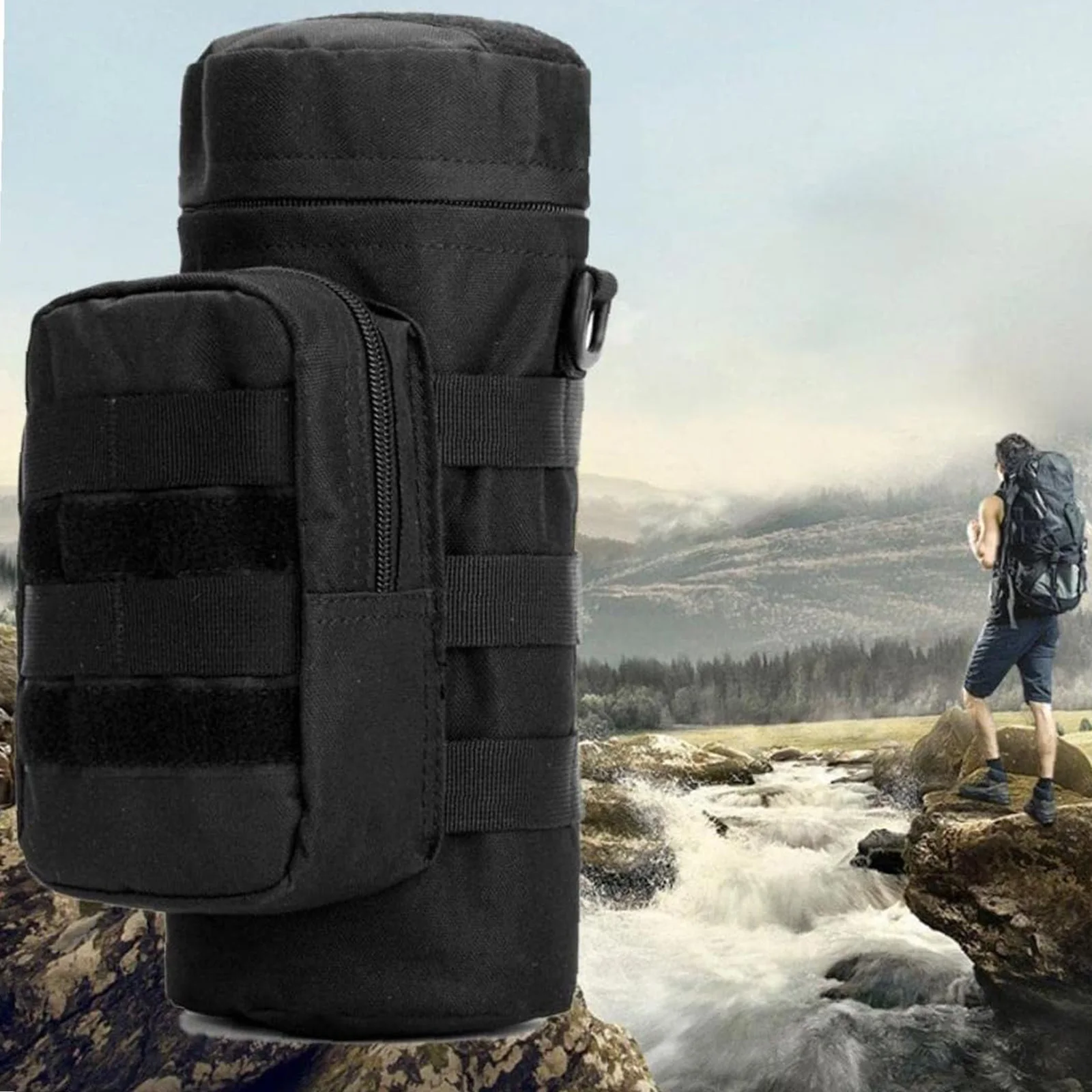 Nylon Tactical Hydration Carrier Bag for Outdoor Hiking
