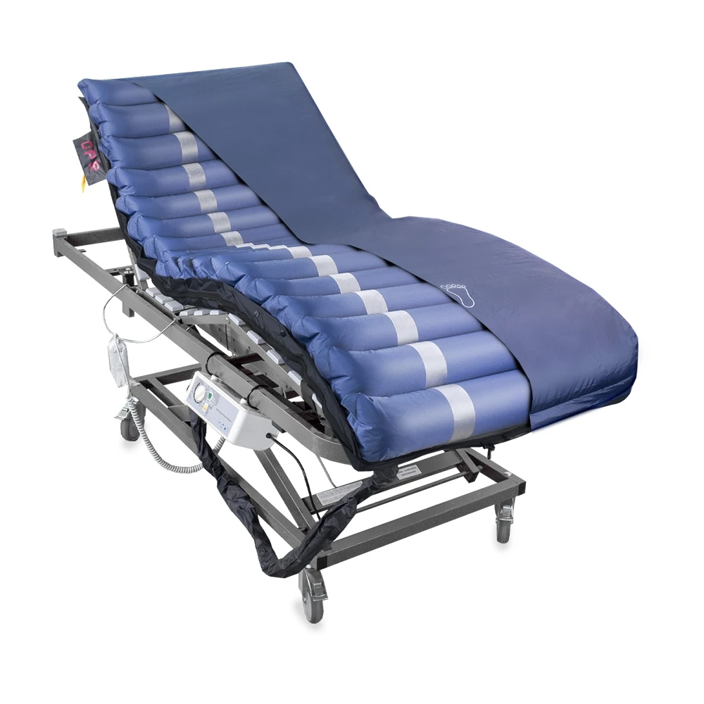 Colchon antiescaras de aire Para enfermos | Con Motor Alternancias de celdas | Para úlceras | Azul | Mobi 4 | Mobiclinic|Sueño y ronquidos| - AliExpress