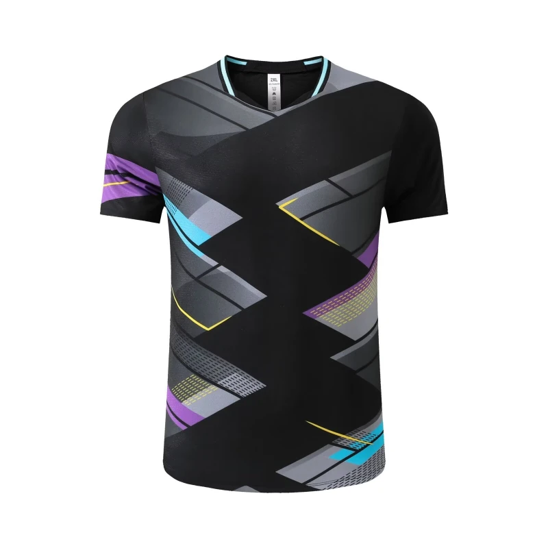 New Badminton Tennis Clothes Men Women Sports T-shirt Short Sleeve Comfortable Breathable Sweat-absorbent Quick-drying
